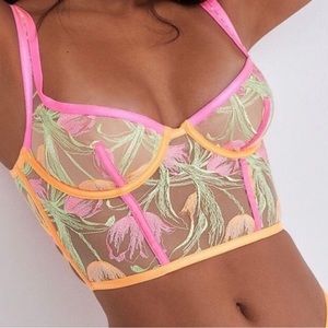For Love and Lemons Tulip Bustier XS